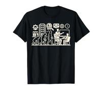 Human Evolution to HR Manager Graphic T-Shirt