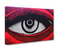 Human Eye Art Canvas Wall Art Print 30x20 Inch