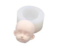 Human Face 3D Clay Mold Ceramic Plaster Silicone Handcraft Soap Resin Tool Silicone for Clay