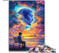 Human Face Color Cloud 2000 Pieces Jigsaw Puzzles for Adults And Teens, Challenging Game for Is Ideal As A Gift for The Whole Family (70x100cm)