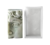 Human Face Silicone Molds for Epoxy Resin Making Soap Temperature Resistant Easy Demolding Silicone Large Face Silicone Molds