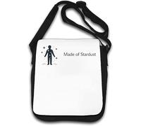 Human Figure Made of Stardust Shoulder Bag White