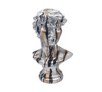 Human Figurine David Silver People Ornament Home Decor Renaissance Drip Art
