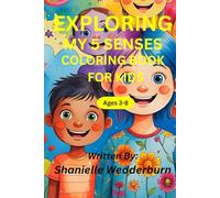 Human Five Senses Coloring Book For Kids