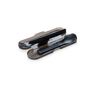 HUMAN GEAR Trio Go Bites Heat Resistant Utensil Set and Storage Case CHARCOAL