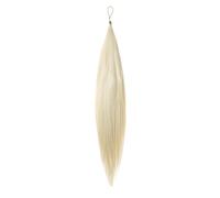 Human Hair Addition Silky Straight 24" Colour 60 - Pure Blonde (Versatile Ponytail and Braid Hair Switch)