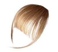 Human Hair Bangs Clip On Temple Hairpiece Thinning Hair Coverage Daily Wear