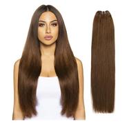 Human Hair Bundles Brazilian Straight Hair Weave Bundles 14"-28" Hight Ratio Remy Hair Extensions 100g/pc Hair Extensions(Size:1Pcs/Lot,Color:#4_22INCHES)