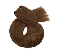 Human Hair Bundles Ombre Sew In Extensions Remy Hair Natural Straight 100G Hair For Women Real Human Hair Easy To Use(16inches,8)