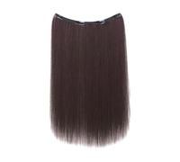 Human Hair Extensions Clip Ins - Highlighting Faux Hairpieces | Stylish Invisible Wig for Performance, 20 Inch Long Straight Hairpieces