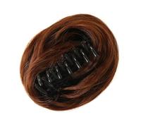 Human Hair Messy Buns Claw Clip in Hair Bun Synthetic Messy Bun Hair Piece Wavy Curly Chignon Extensions Tousled Updo Hair Buns Claw Clip Ponytail Hairpieces For Women Bun Hair Piece(33)