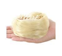 Human Hair Messy Buns Claw Clip in Hair Bun Synthetic Messy Bun Hair Piece Wavy Curly Chignon Extensions Tousled Updo Hair Buns Claw Clip Ponytail Hairpieces For Women Bun Hair Piece(102)