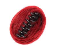 Human Hair Messy Buns Claw Clip in Hair Bun Synthetic Messy Bun Hair Piece Wavy Curly Chignon Extensions Tousled Updo Hair Buns Claw Clip Ponytail Hairpieces For Women Bun Hair Piece(101)