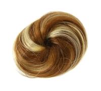 Human Hair Messy Buns Claw Clip in Hair Bun Synthetic Messy Bun Hair Piece Wavy Curly Chignon Extensions Tousled Updo Hair Buns Claw Clip Ponytail Hairpieces For Women Bun Hair Piece(12H613)