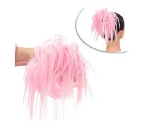 Human Hair Messy Buns Messy Bun Hair Piece Hair Extension with Elastic Rubber Band Synthetic Tousled Updo Wavy Bun Chignons Hairpiece Ponytail Extensions for Women Bun Hair Piece(#12)