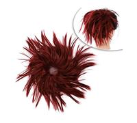 Human Hair Messy Buns Messy Bun Hair Piece Hair Extension with Elastic Rubber Band Synthetic Tousled Updo Wavy Bun Chignons Hairpiece Ponytail Extensions for Women Bun Hair Piece(0028)