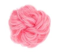 Human Hair Messy Buns Synthetic Curly Donut Chignon Hairpieces Elastic Hair Band Updo Chignon Fluffy Messy Scrunchies Hair Bun Ponytail Hair Extensions for Women Girls Kids(1/2Pcs) Bun Hair Piece(2 pc