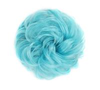 Human Hair Messy Buns Synthetic Curly Donut Chignon Hairpieces Elastic Hair Band Updo Chignon Fluffy Messy Scrunchies Hair Bun Ponytail Hair Extensions for Women Girls Kids(1/2Pcs) Bun Hair Piece(2 pc