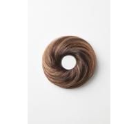 Human Hair Scrunchie - 40g - B4/17 balayage dark chestnut & medium brown