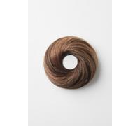 Human Hair Scrunchie - 40g - M2/17 mixed dark brown & medium brown