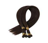 Human Hair Weft Virgin Extensions Hand Tied Sew In Extensinos Easy To Use(22 inches,#4)