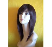 Human Hair Wig - Platinum - Dark Brown by Sleek