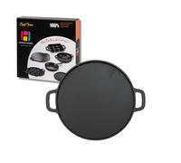 Human Hydro Premium Cast Iron Dosa Tawa - 29cm, 2.4kg | 7-Layer Pre-Season Natural Oil Coating, Non-Stick | Ideal for Crisp Dosas, Chapatis & Roti