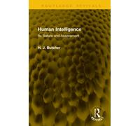 Human Intelligence : Its Nature and Assessment