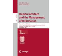 Human Interface and the Management of Information: Thematic Area, HIMI 2026, Held as Part of the 28th HCI International Conference, HCII 2026, ... I (Lecture Notes in Computer Science, 16705)