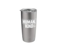 Human Kind Be Both - Gay Pride Stainless Steel Insulated Tumbler