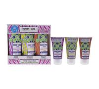 Human+Kind - Hand Cream Trio - Naturally Derived 99.45% - 3 in 1 - With Cocoa Butter and Aloe Vera - Lavender - Tropical Fresh - Watermelon - Nourish and Hydrate Skin - Vegan - 1.7 fl oz/50 ml x 3