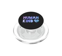 Human Kind - Heart Watercolor Design PopSockets PopGrip for MagSafe