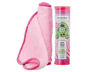 Human+Kind - Miracle Make-Up Remover - Super Soft Cloth - Eliminates the Need for Cotton Pads - 3 in 1 - Easy to Use - Reusable - Silky - Removes Stubborn Mascara - Removes Water Proof Make-up - 1 Pc