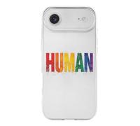 Human LGBT Flag Gay Proud Funny Case Compatible with iPhone 17 17 Air 17 Pro 17 Pro Max Protective Phone Cover