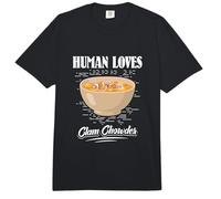 Human Loves Clam Chowder Comfort Colors Adult Heavyweight T-Shirt