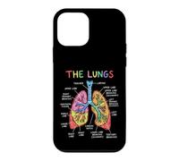Human Lungs Anatomy Diagram Respiratory System Case for iPhone 12 mini