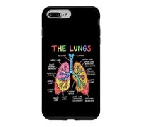 Human Lungs Anatomy Diagram Respiratory System Case for iPhone 7 Plus/8 Plus