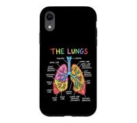 Human Lungs Anatomy Diagram Respiratory System Case for iPhone XR