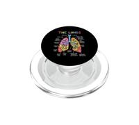 Human Lungs Anatomy Diagram Respiratory System PopSockets PopGrip for MagSafe