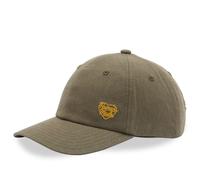 Human Made Men's 6 Panel Heart Linen Cap Olive