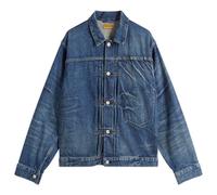 Human Made Men's Future Denim Work Jacket Indigo