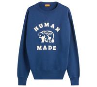 Human Made Men's Polar Bear Tsuriami Sweatshirt Navy
