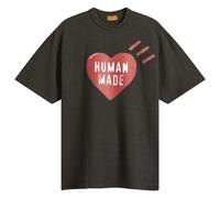 Human Made Men's Red Heart T-Shirt Black Medium