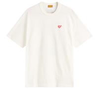 Human Made Men's Small Heart Polar Bear T-Shirt White
