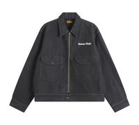 Human Made Men's Zip Work Jacket Black