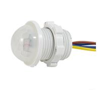 Human Motion Detector Switch AC 240V Ceiling | ABS and PC materials, durable construction, withstands daily wear, reliable indoor performance, long lifespan