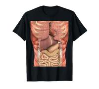 Human Muscles Organs Scary Anatomy Teacher Halloween Costume T-Shirt