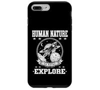HUMAN NATURE EXPLORE space exploration adventures to planets Case for iPhone 7 Plus/8 Plus