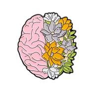 Human Organs Enamel Pins Heart Dissection Brain Skeleton Shape Brooch Pin Coat Lapel Pin Badges Clothing Dresses Decoration