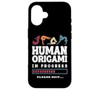 Human Origami In Progress Contortionist Contortion Yoga Case for iPhone 16
